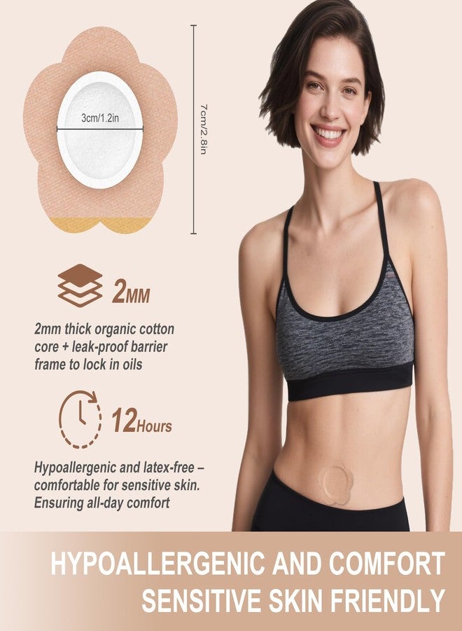 Autdor Castor Oil Patches for Belly Button, 100PCS Castor Oil Pack Wraps Organic Cotton Self-Adhesive Castors Oils Pack Anti Leakage Disposable Pads Portable & Breathable No Wash (Oil Not Included) - Image 4